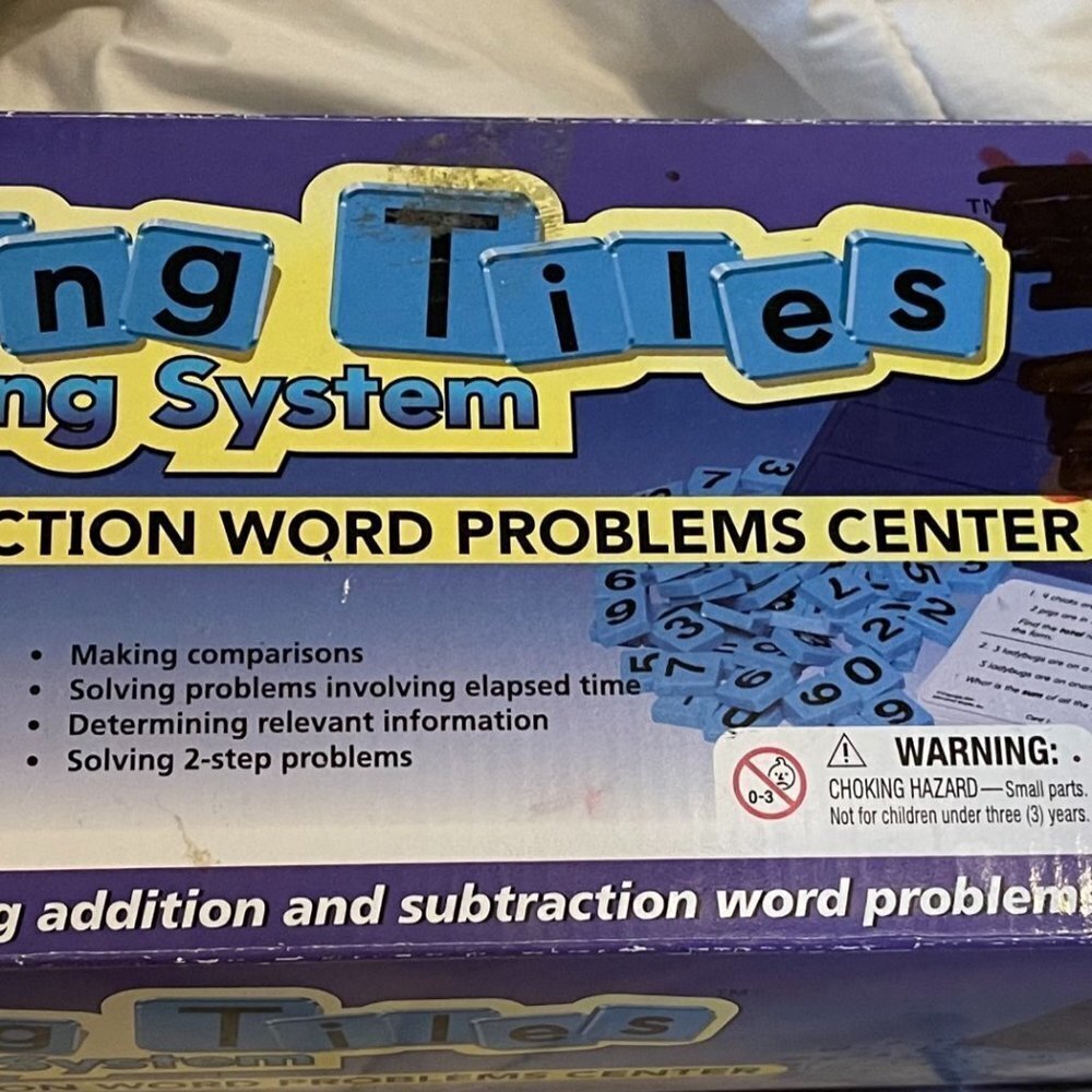 Educational Insights Teaching Tiles Learning System Addition & Subtraction